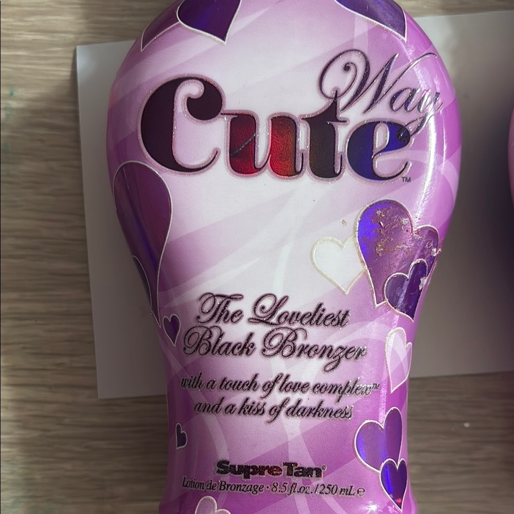 Supre Tan Cute Black Bronzer Lotion